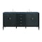 James Martin Vanities 72'' Double Vanity, Carbon Oak w/ 3 CM Charcoal Soapstone Quartz Top 485-V72-CBO-3CSP - alternate 1